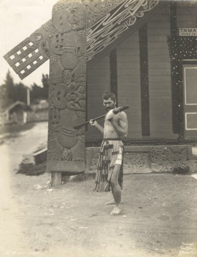 Whakaronu (Guard) 1905 by Thomas Pringle